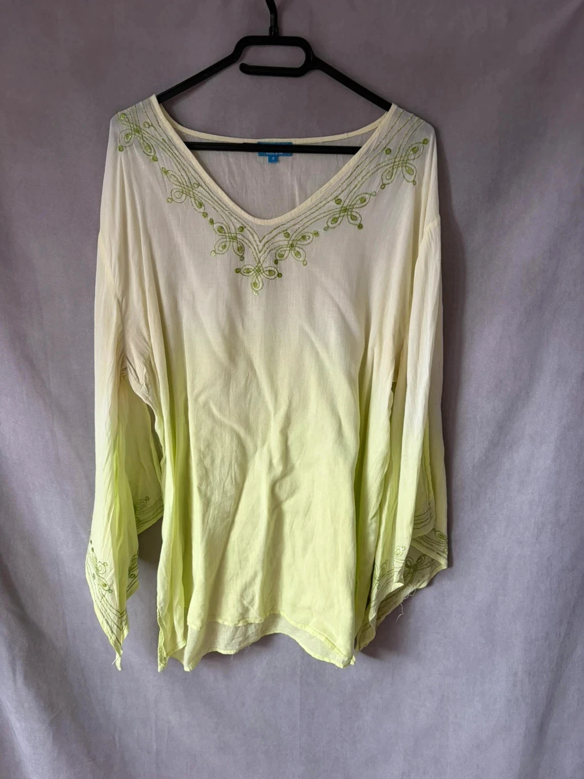 Blouse degré de vert taille 4